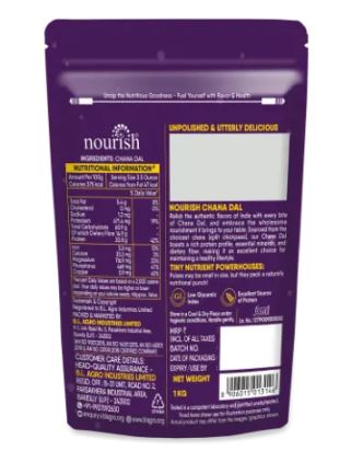 CHANA DAL(500GX20PC)NOURISH